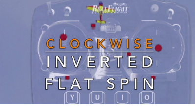 Inverted Flat Spins (Clockwise and Counter Clockwise Rotations)